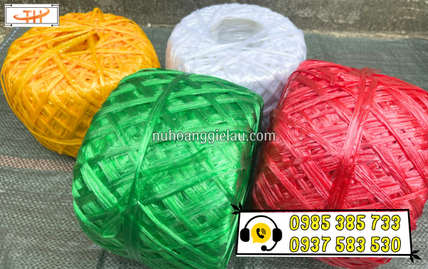 Dây nilon nem đa dạng màu sắc Dây nilon nem đa dạng màu sắc