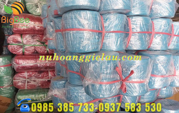 dây nilon ống chịu lực tốt cột miệng bao tải
