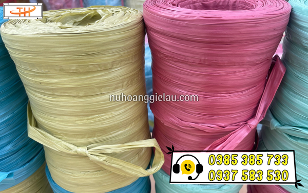 Cuộn dây nilon ống 1kg sợi dày bản rộng Cuộn dây nilon ống 1kg sợi dày bản rộng