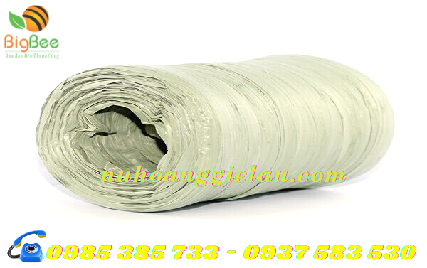 dây nilon ống màu trắng