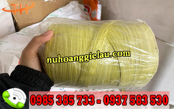 dây nilon ống màu vàng dây nilon ống màu vàng