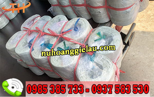 dây nilon ống được đóng gói thành 10 cuộn cho mỗi bó dây nilon ống được đóng gói thành 10 cuộn cho mỗi bó