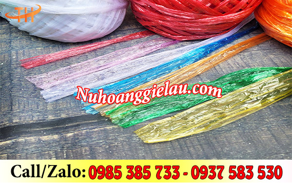 Dây nilon gói nem chả mỏng nhẹ, dai, khó đứt Dây nilon gói nem chả mỏng nhẹ, dai, khó đứt