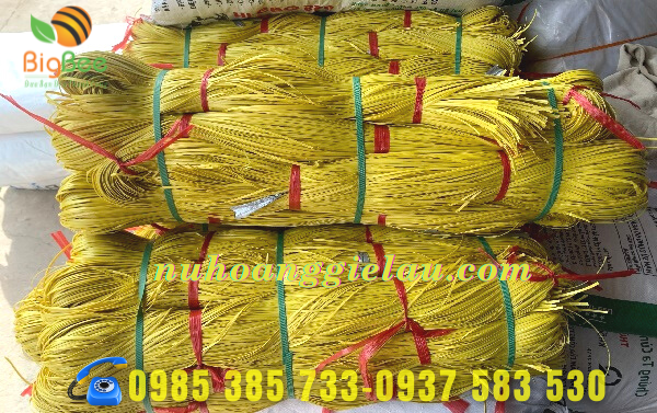 dây nilon kẽm khô vàng