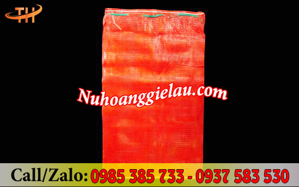 Bao lưới nông sản với nhiều thông thoáng Bao lưới nông sản với nhiều thông thoáng