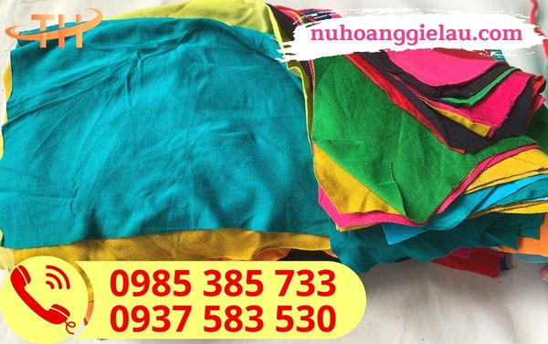 Vải lau màu một lớp Vải lau màu một lớp