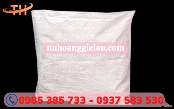 bao tải trắng dệt pp dày bao tải trắng dệt pp dày