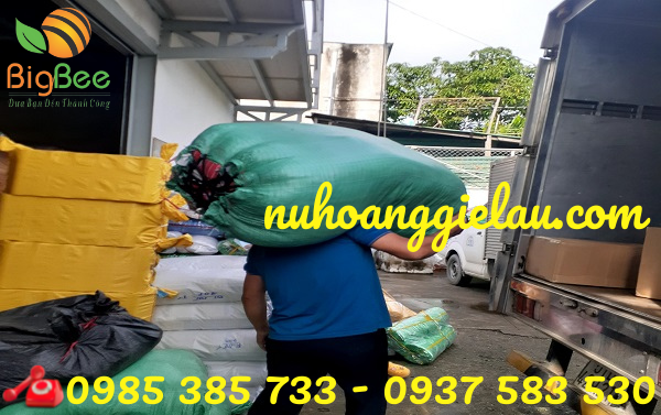 đơn hàng vải lau chuẩn bị cho khách