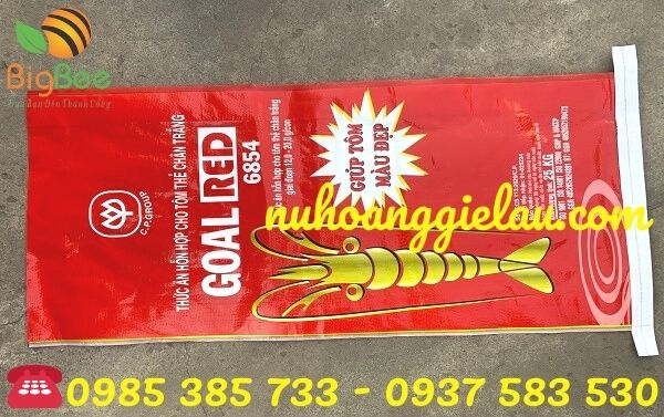 Bao bì dật PP đựng thức ăn chăn nuôi Bao bì dật PP đựng thức ăn chăn nuôi