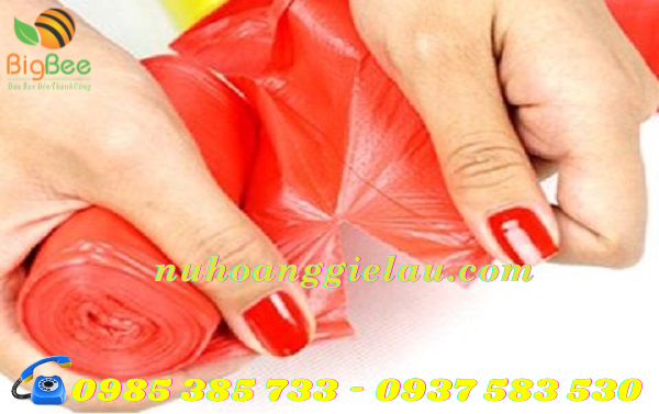 túi rác cuộn dễ xé liền