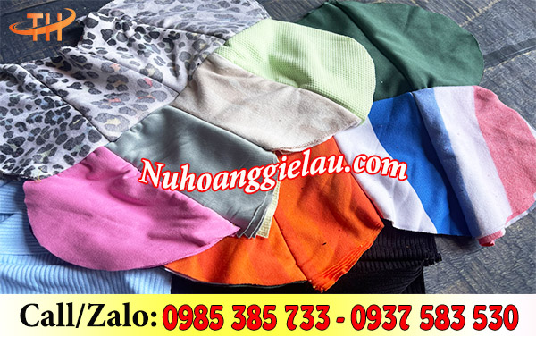 Vải lau may nối nhiều lớp cỡ 30cm Vải lau may nối nhiều lớp cỡ 30cm