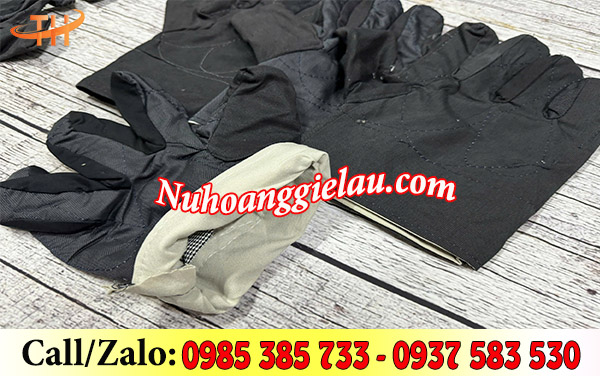 Găng tay bảo hộ vải kaki 2 lớp Găng tay bảo hộ vải kaki 2 lớp