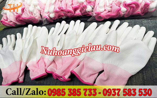 Găng tay phủ pu sẵn số lượng giá rẻ Găng tay phủ pu sẵn số lượng giá rẻ