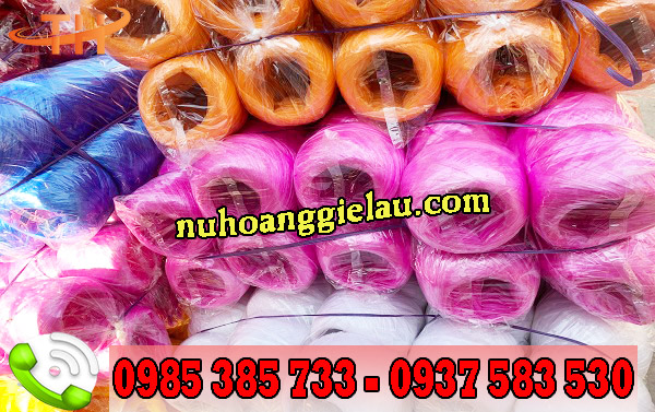 dây nilon nem đủ màu sắc đẹp dây nilon nem đủ màu sắc đẹp