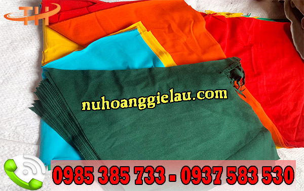 Vải lau công nghiệp 1 lớp nhiều màu Vải lau công nghiệp 1 lớp nhiều màu