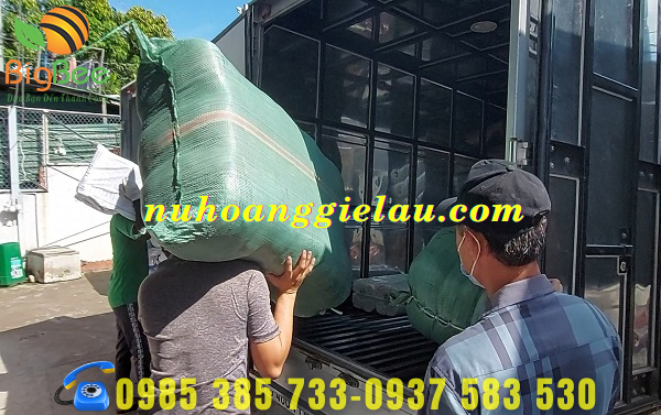 giao quéo vải lau cho khách Phú Nhuận