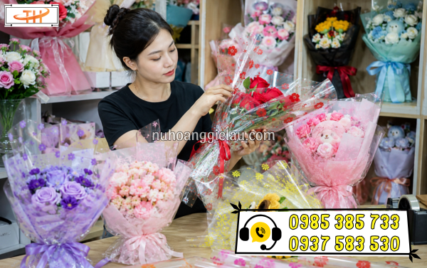 Giấy bóng kính gói hoa đẹp, sang Giấy bóng kính gói hoa đẹp, sang