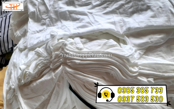 Vải lau trắng công nghiệp Thu Hồng sạch, mới, không lẫn tạp chất Vải lau trắng công nghiệp Thu Hồng sạch, mới, không lẫn tạp chất