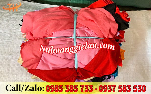 Giẻ lau công nghiệp may ghép bán theo cân Giẻ lau công nghiệp may ghép bán theo cân