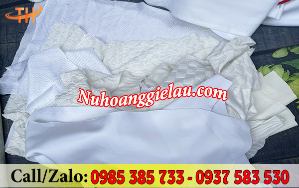 Vải lau công nghiệp trắng nguyên tấm chất liệu cotton Vải lau công nghiệp trắng nguyên tấm chất liệu cotton