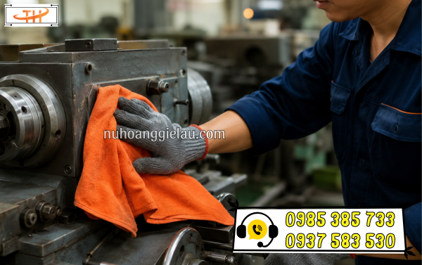 Giẻ lau nhiều lớp vệ sinh máy móc, an toàn, tiện lợi Giẻ lau nhiều lớp vệ sinh máy móc, an toàn, tiện lợi