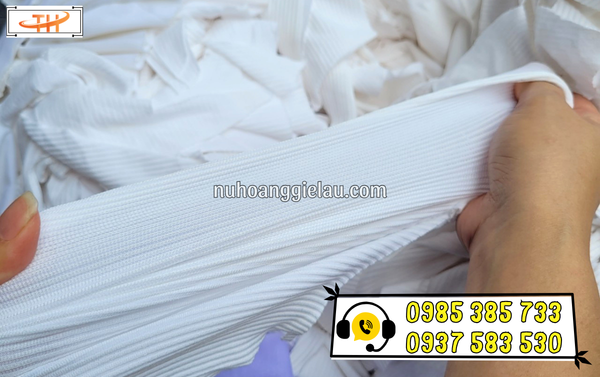 Giẻ lau cotton trắng nhỏ vụn mềm mịn Giẻ lau cotton trắng nhỏ vụn mềm mịn