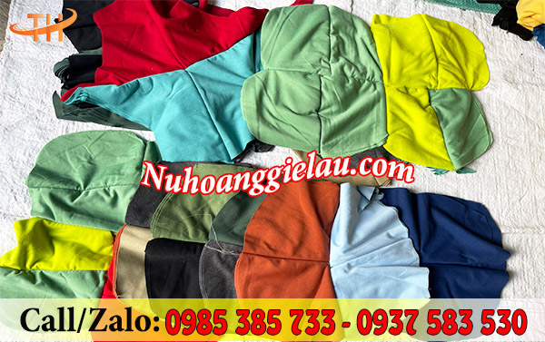 Giẻ lau máy may nối nhiều lớp dày dặn Giẻ lau máy may nối nhiều lớp dày dặn