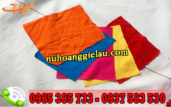 giẻ lau màu nhỏ cotton giẻ lau màu nhỏ cotton