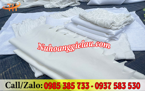 Giẻ lau công nghiệp màu trắng Giẻ lau công nghiệp màu trắng
