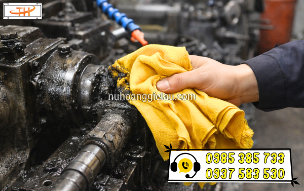 Giẻ lau máy dày nhiều lớp vệ sinh máy móc siêu thấm hút Giẻ lau máy dày nhiều lớp vệ sinh máy móc siêu thấm hút