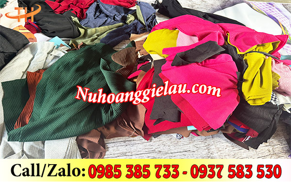 Giẻ lau máy may nhiều lớp đa dạng màu sắc Giẻ lau máy may nhiều lớp đa dạng màu sắc