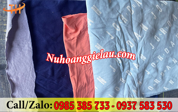 Giẻ lau máy công nghiệp chất thun cotton siêu thấm Giẻ lau máy công nghiệp chất thun cotton siêu thấm