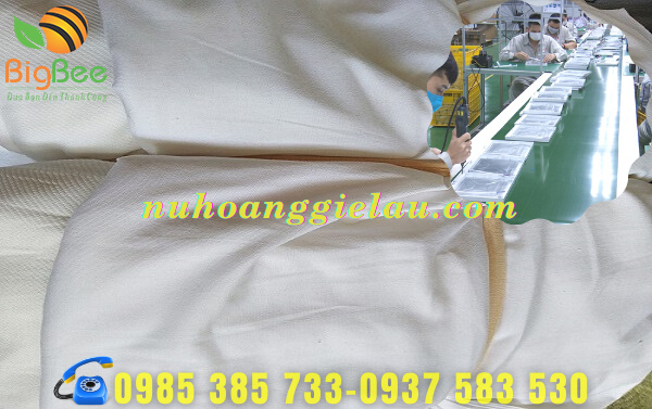 giẻ lau trắng dùng trong công nghiệp giá rẻ