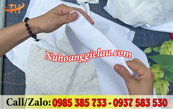 Giẻ lau trắng thun cotton Giẻ lau trắng thun cotton