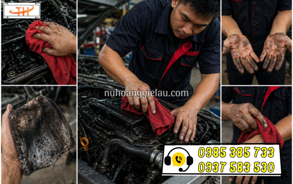 Giẻ lau công nghiệp nhiều lớp được dùng phổ biến trong sữa chữa vệ sinh máy móc Giẻ lau công nghiệp nhiều lớp được dùng phổ biến trong sữa chữa vệ sinh máy móc