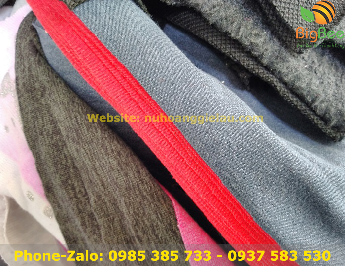 vải lau màu các loại