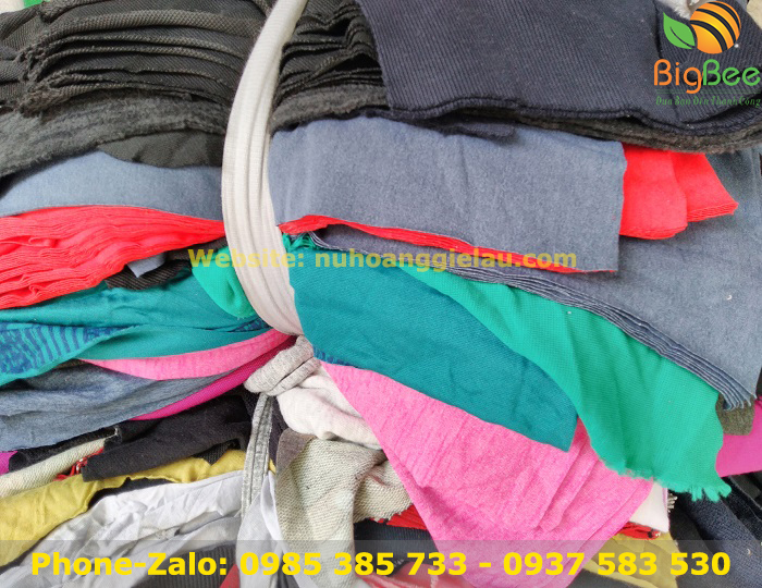 giẻ lau máy nhiều màu