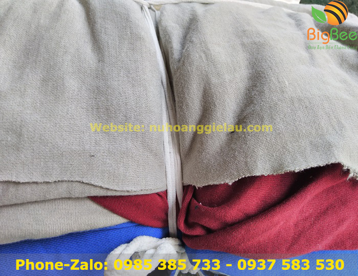 Giẻ lau máy đóng bao