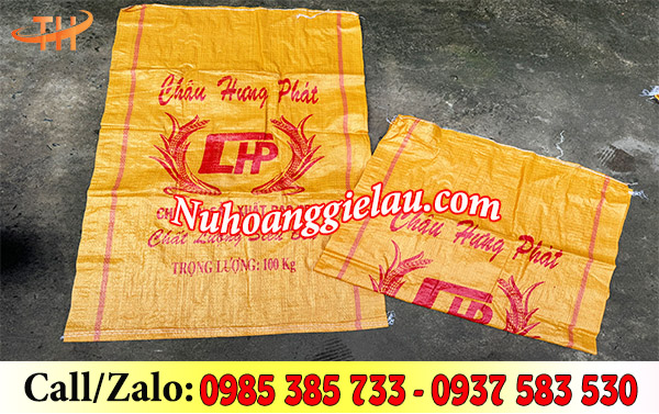 Bao tải in logo theo yêu cầu Bao tải in logo theo yêu cầu