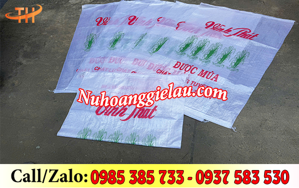 Bao tải trong suốt in logo Bao tải trong suốt in logo