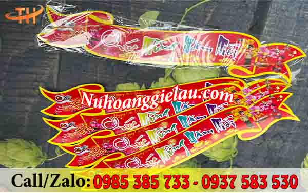 Tem dán Chúc Mừng Năm Mới hình in sắc nét Tem dán Chúc Mừng Năm Mới hình in sắc nét