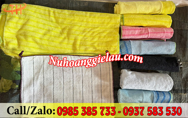 Khăn bán ký đa dạng màu sắc và kích cỡ Khăn bán ký đa dạng màu sắc và kích cỡ