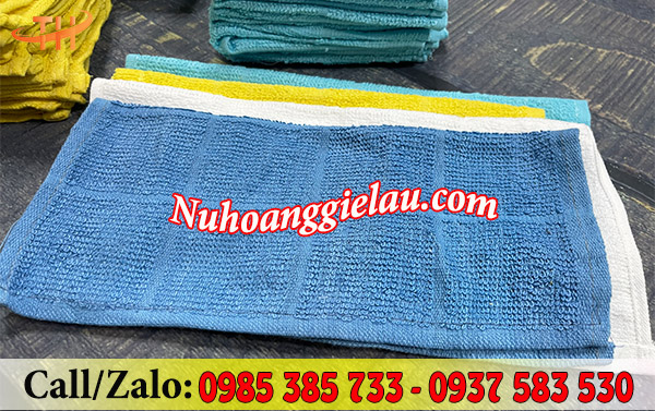 Khăn lau cotton mềm mịn Khăn lau cotton mềm mịn