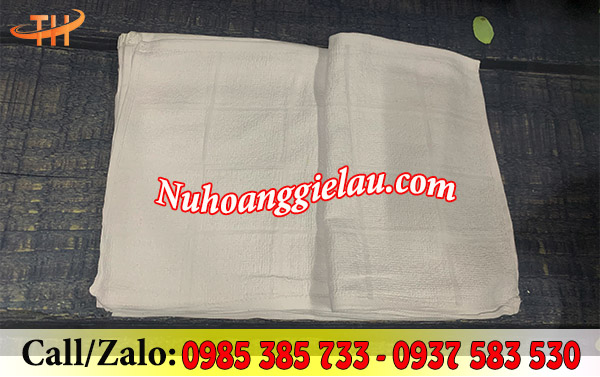 Khăn cotton màu trắng Khăn cotton màu trắng