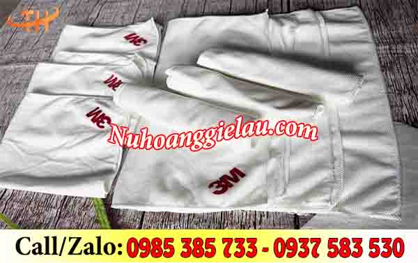 Khăn lau công nghiệp 3M màu trắng  Khăn lau công nghiệp 3M màu trắng