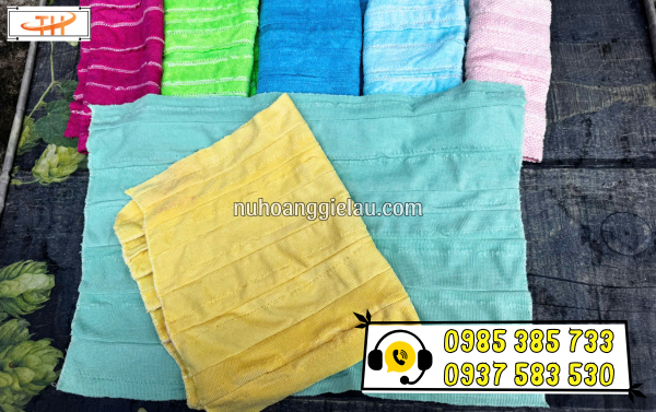 Khăn lau công nghiệp may nối đa dạng nhiều màu sắc Khăn lau công nghiệp may nối đa dạng nhiều màu sắc