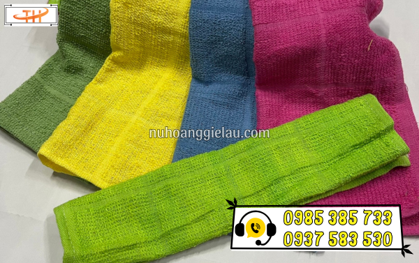Khăn lau vuông cotton đa dạng với nhiều màu sắc Khăn lau vuông cotton đa dạng với nhiều màu sắc