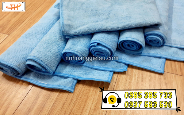 Khăn lau vuông cotton Khăn lau vuông cotton