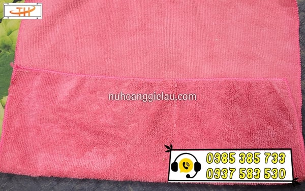 Khăn lau đa năng microfiber bề mặt mịn Khăn lau đa năng microfiber bề mặt mịn