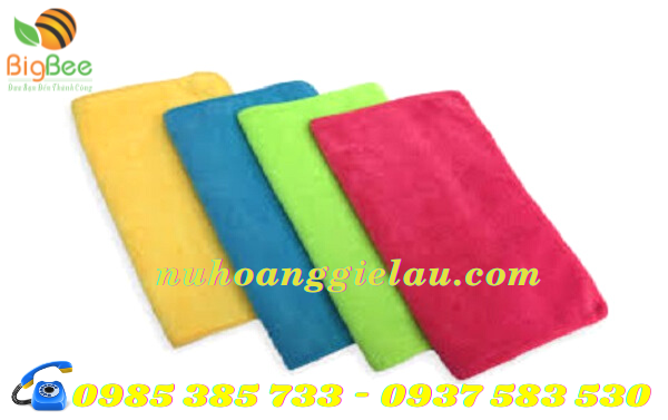 khăn lau đa năng nhiều màu sắc
